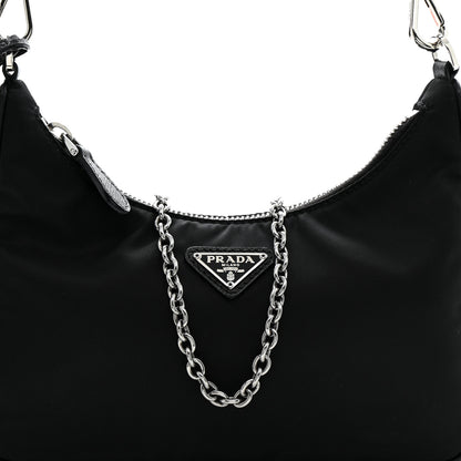 Prada Re-Nylon Saffiano Re-Edition 2005 Shoulder Bag Black 8 of 13