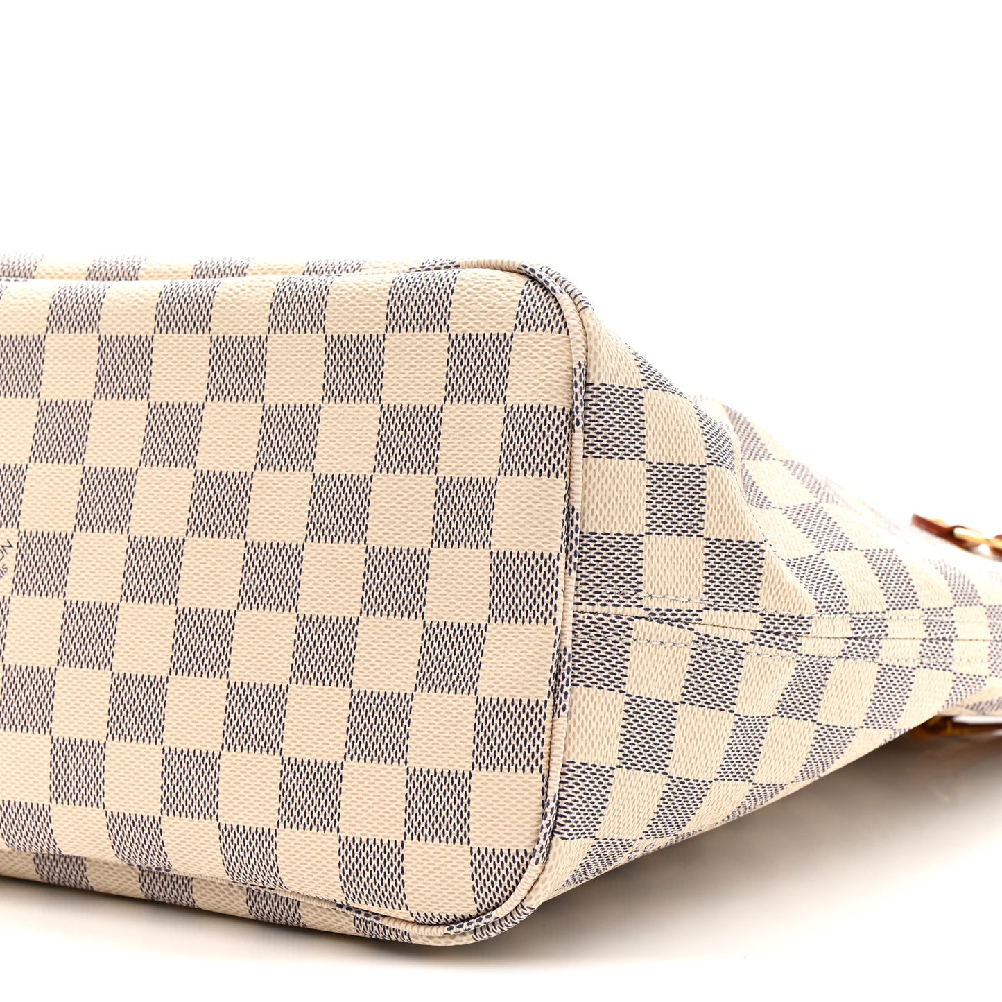 Damier Azur Neo Neverfull MM Rose Ballerine