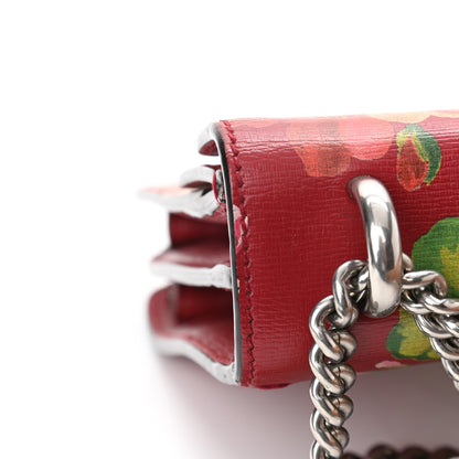 Gucci Calfskin Blooms Print Small Dionysus Shoulder Bag Romantic Cherry Multicolor 13 of 13