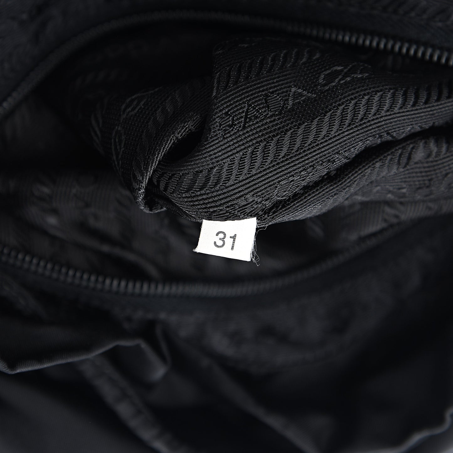 Nylon Vela Medium Backpack Black