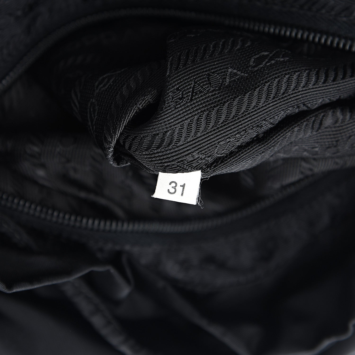 Prada Nylon Vela Medium Backpack Black 6 of 9