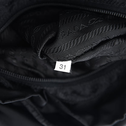 Prada Nylon Vela Medium Backpack Black 6 of 9