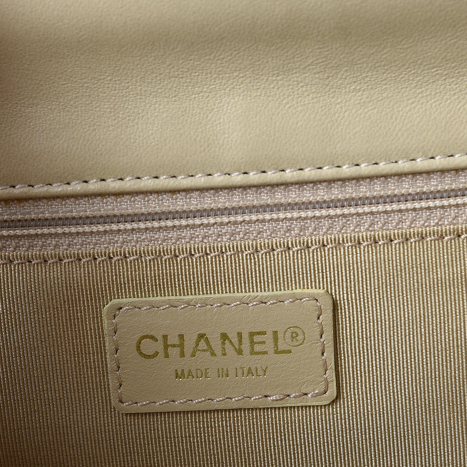 Chanel Patent Striped Mademoiselle Flap Multicolor 6 of 11