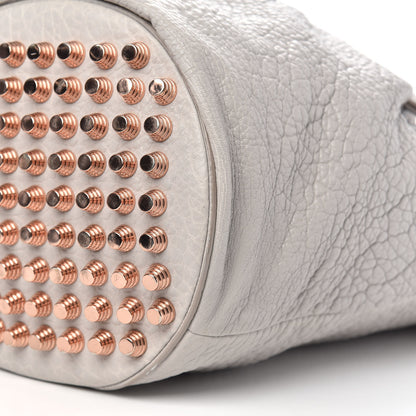 Alexander Wang Pebbled Lambskin Diego Bucket Bag Oyster 8 of 10
