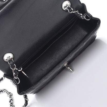 Chanel Caviar Quilted Mini Rectangular Flap Black 5 of 7