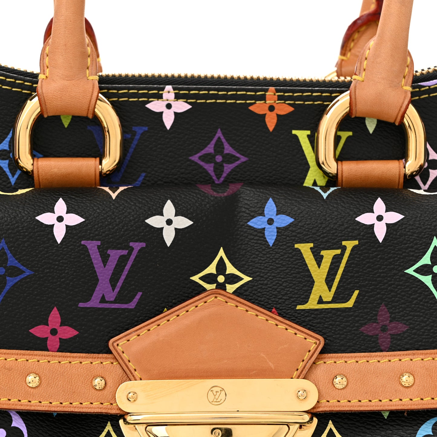 Monogram Multicolor Rita Black