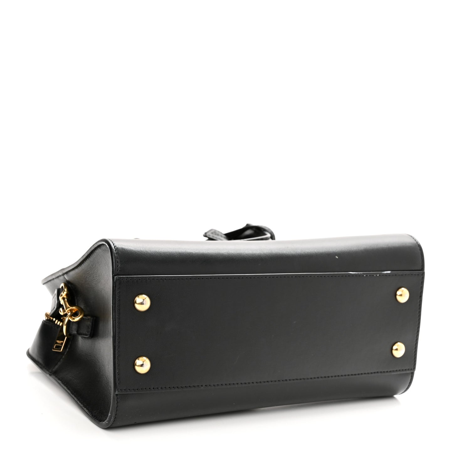 Calfskin Monogram Baby Cabas Black