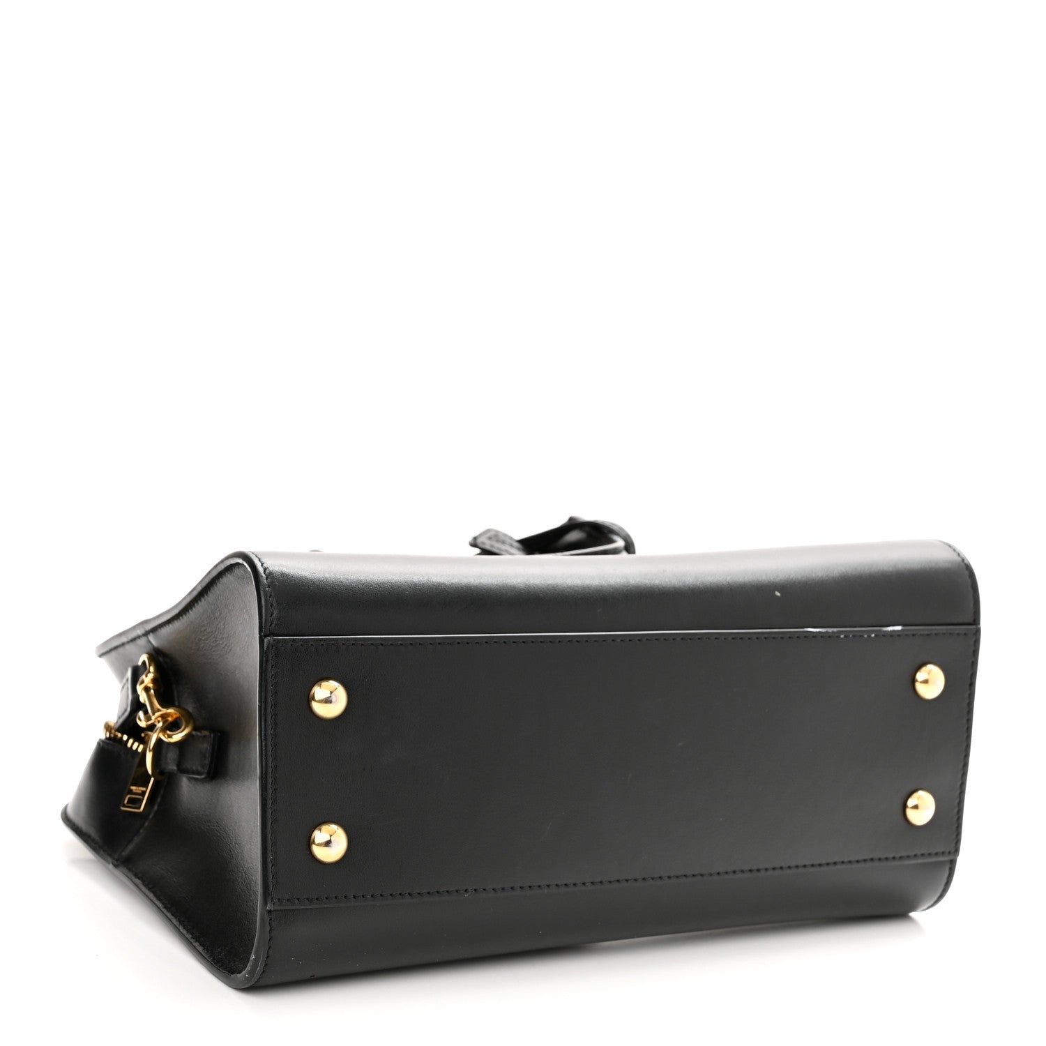 Saint Laurent Calfskin Monogram Baby Cabas Black 4 of 12