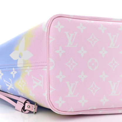 Louis Vuitton Monogram Escale Neverfull MM Pastel 10 of 11