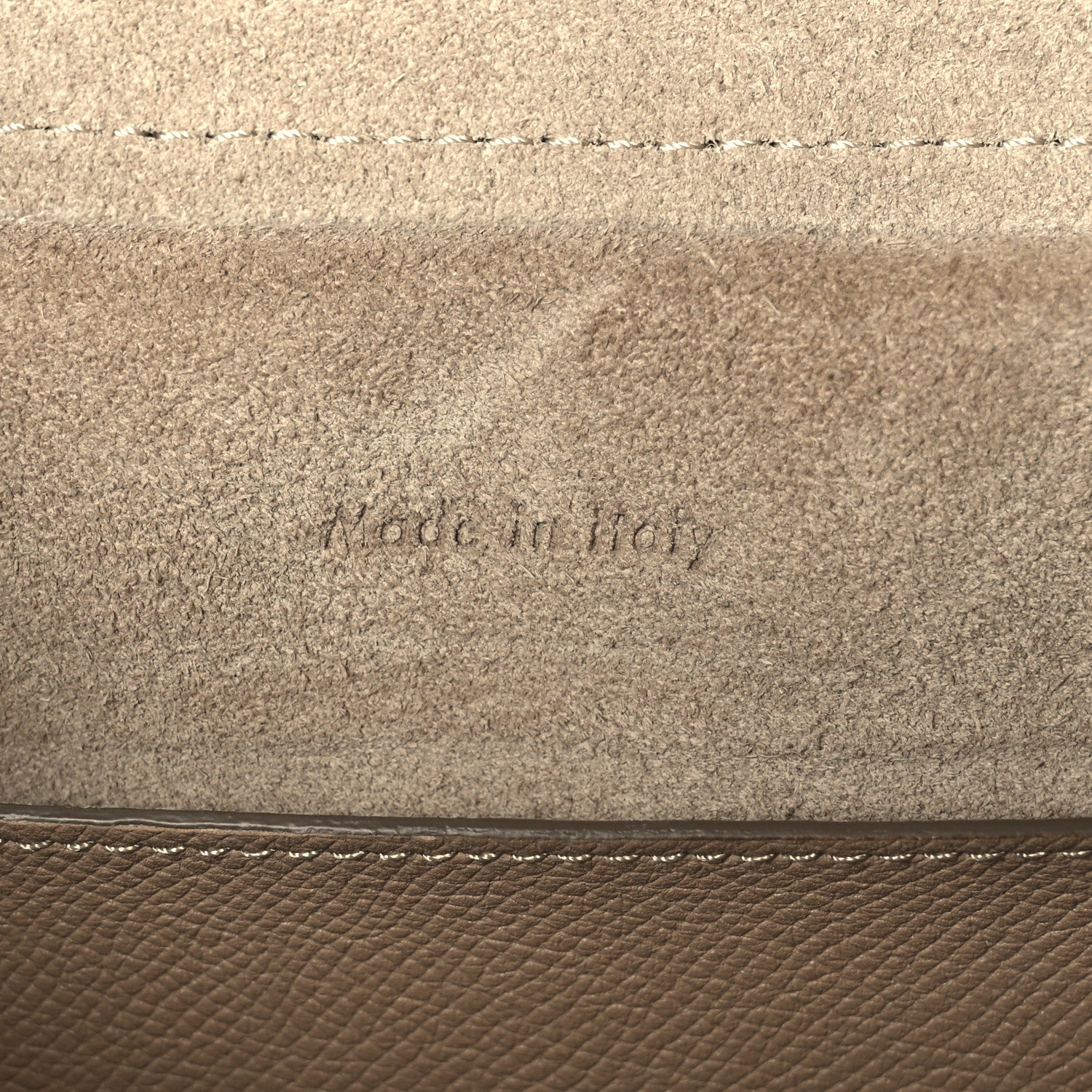 Celine Grained Calfskin Micro Belt Bag Light Taupe 6 of 11