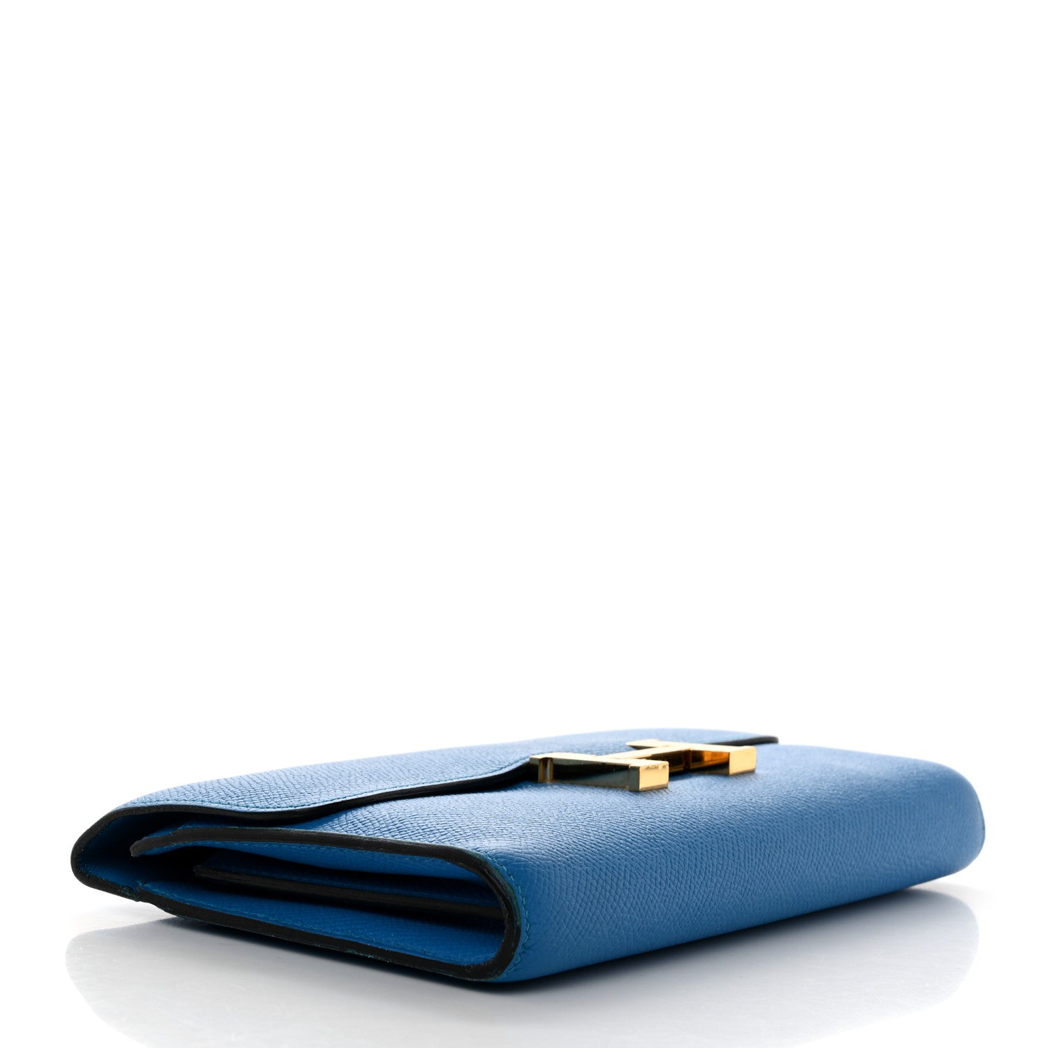 Hermes Epsom Constance Long Wallet Bleu Zanzibar 4 of 7