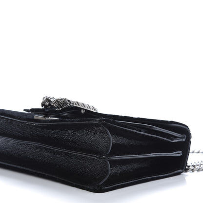 Gucci Velvet GG Monogram Small Dionysus Shoulder Bag Black 7 of 12