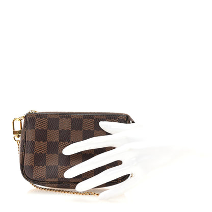 Louis Vuitton Damier Ebene Mini Pochette Accessories 2 of 7