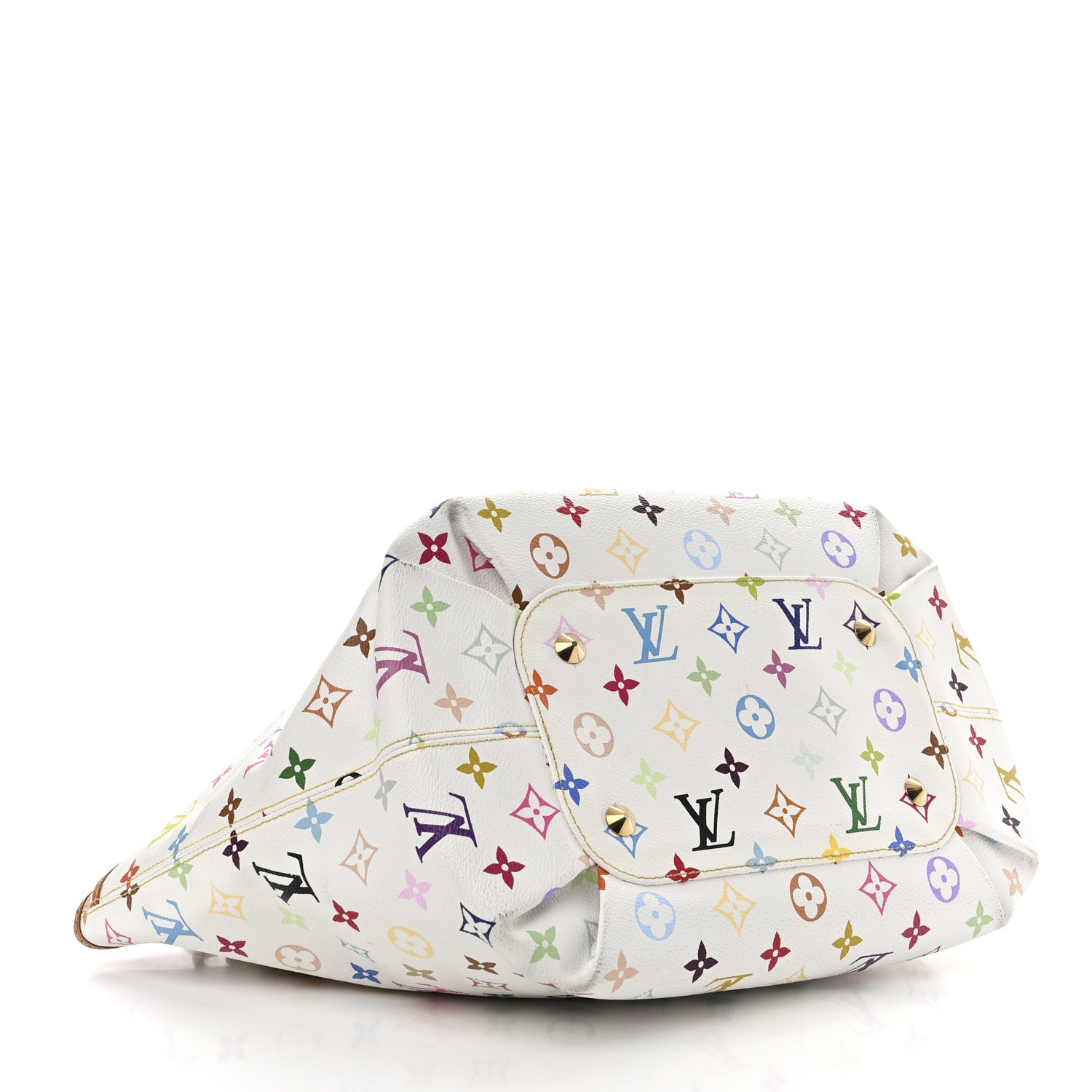 Louis Vuitton Monogram Multicolor Annie MM White 4 of 10