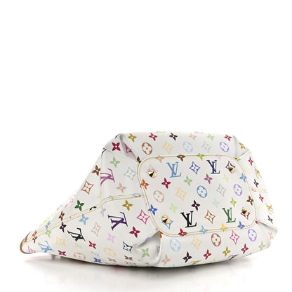 Louis Vuitton Monogram Multicolor Annie MM White 4 of 10
