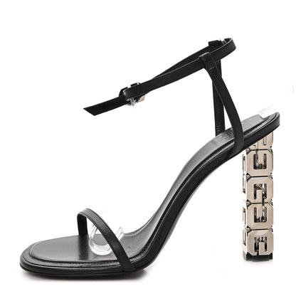 Givenchy Smooth Nappa G Cube 105mm Sandals 40 Black 1 of 7