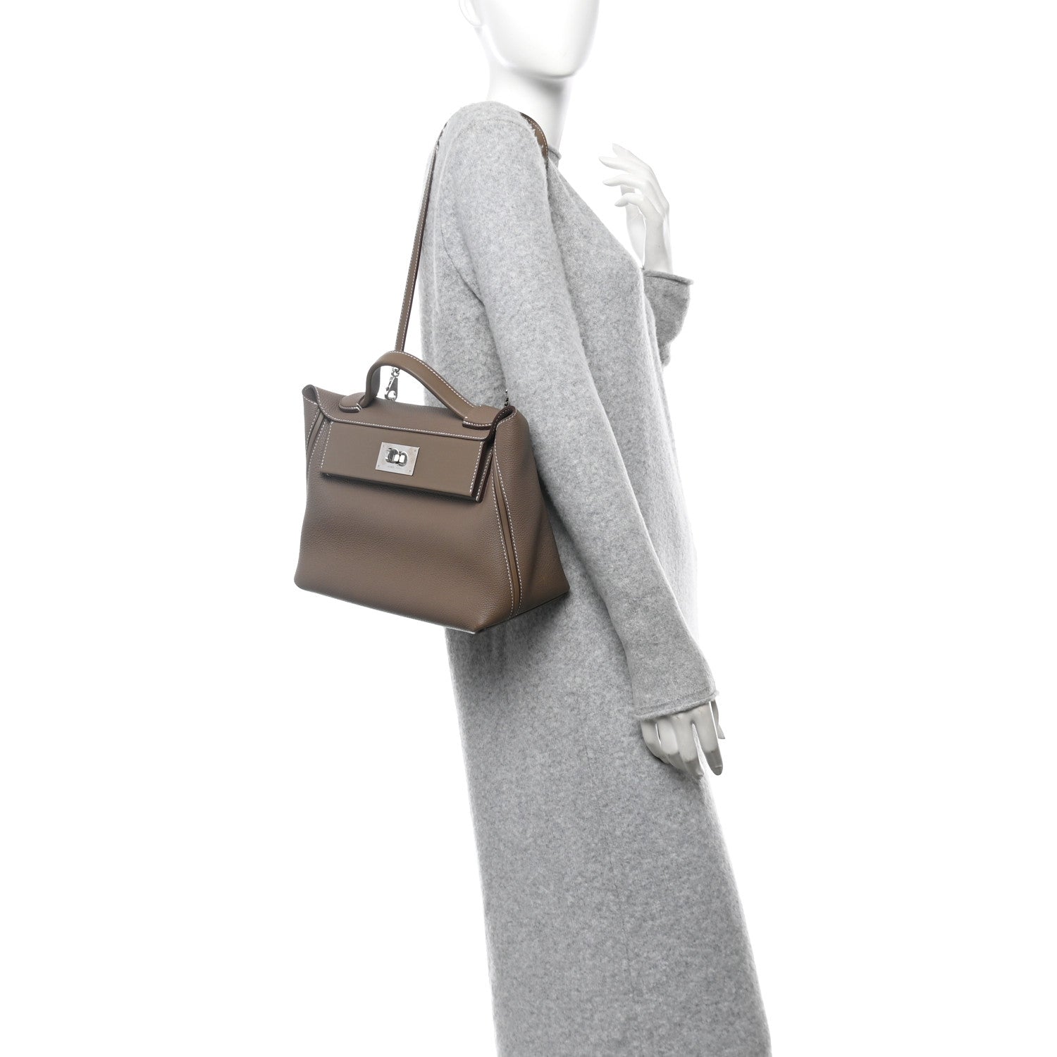 Hermes Togo Swift 24/24 29 Etoupe 2 of 12