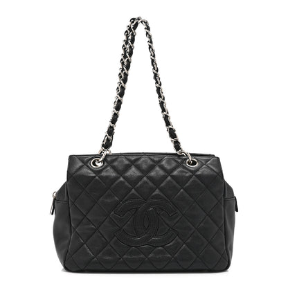 Chanel Caviar Quilted Petit Timeless Tote PTT Black 1 of 11