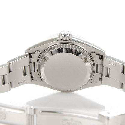 Rolex Stainless Steel 26mm Oyster Perpetual Date Watch Blue 79190 6 of 7
