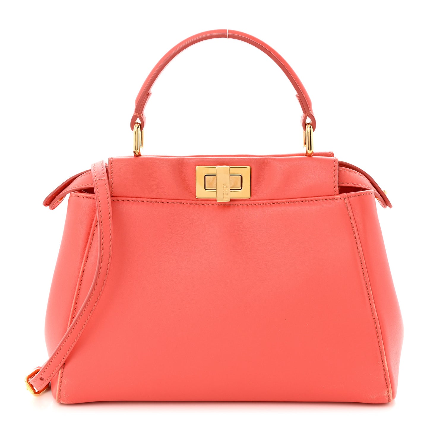 Nappa Mini Peekaboo Iconic Satchel Rosa Exstasy