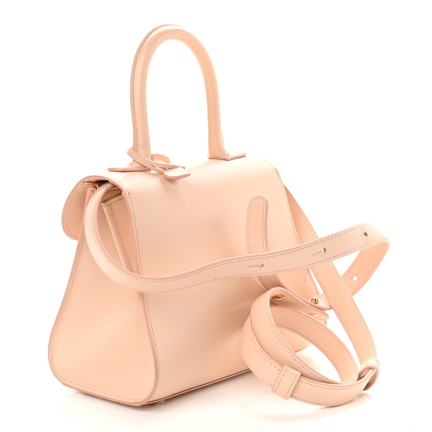 Delvaux Calfskin Mini Brillant Satchel 2 of 10