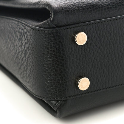 Gucci Dollar Calfskin Interlocking G Top Handle Shoulder Bag Black 10 of 11