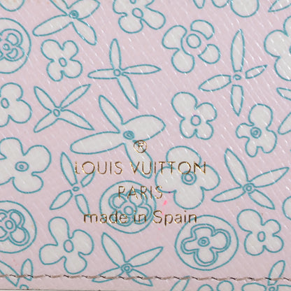 Louis Vuitton Monogram Fleuri Insolite Wallet Rose 6 of 7