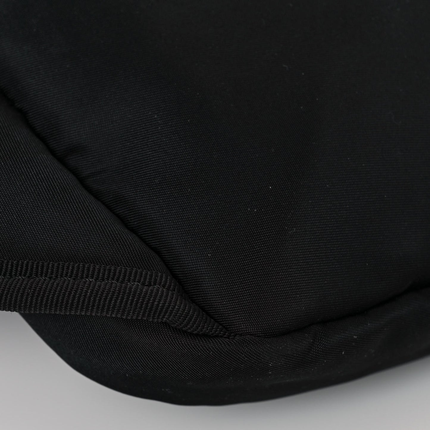 Nylon Palazzo Medusa Belt Bag Black