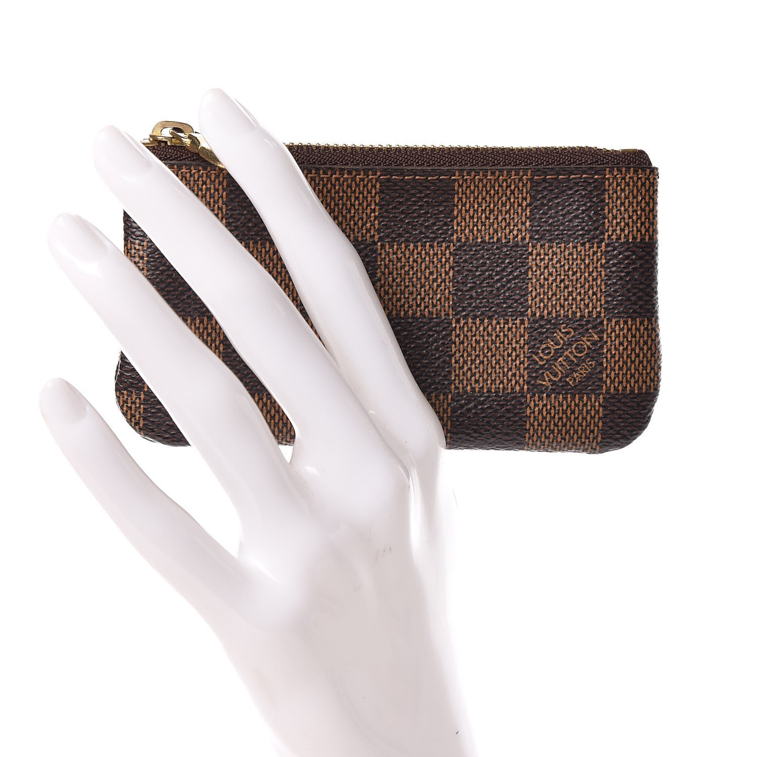 Louis Vuitton Damier Ebene Key Pouch 2 of 6