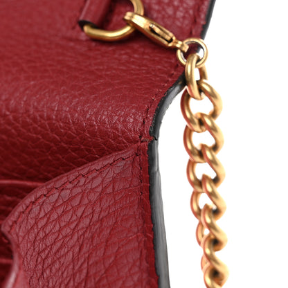 Gucci Cellarius Calfskin GG Marmont Chain Wallet Dry Rose 11 of 13