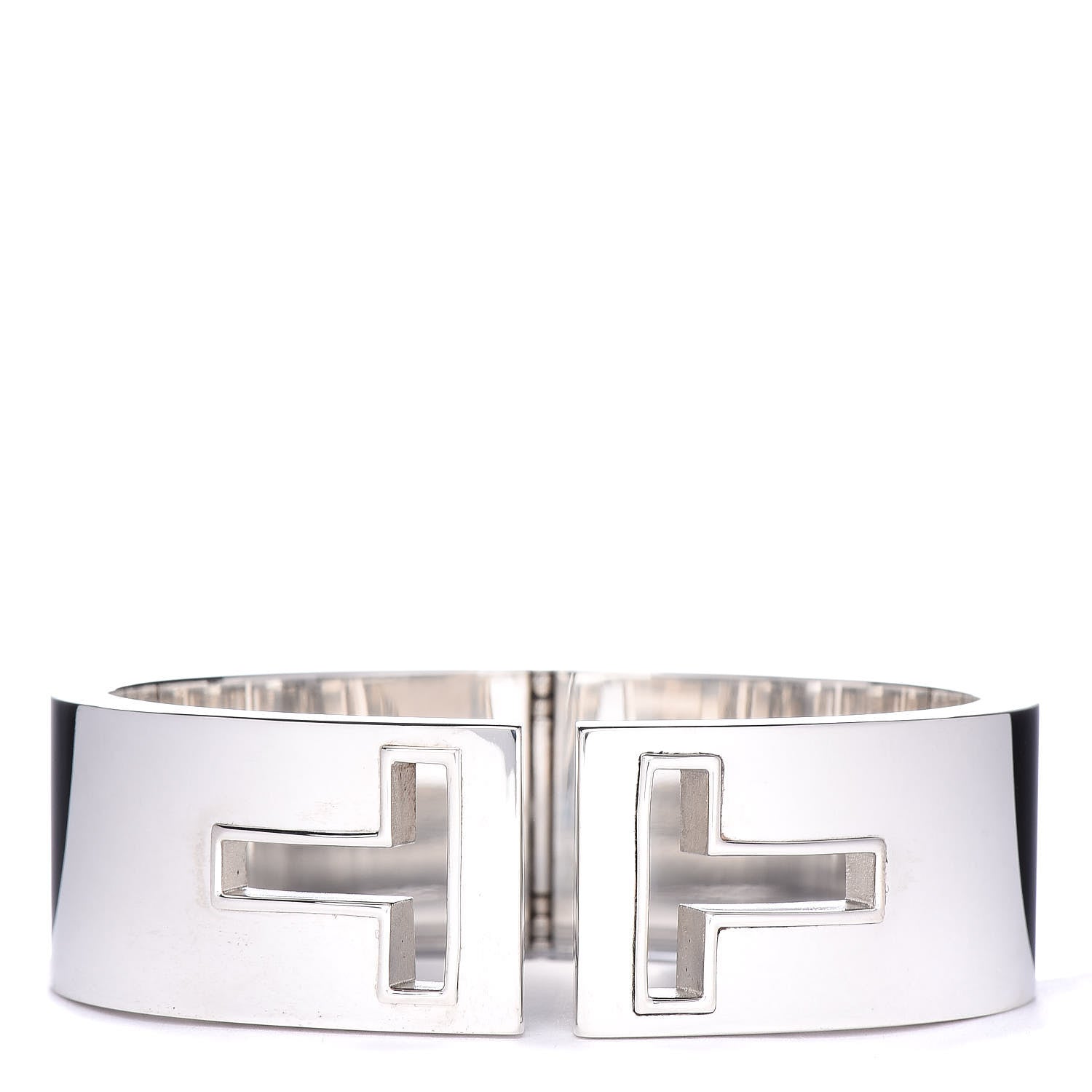 Tiffany Sterling Silver T Cutout Cuff Bracelet 1 of 5