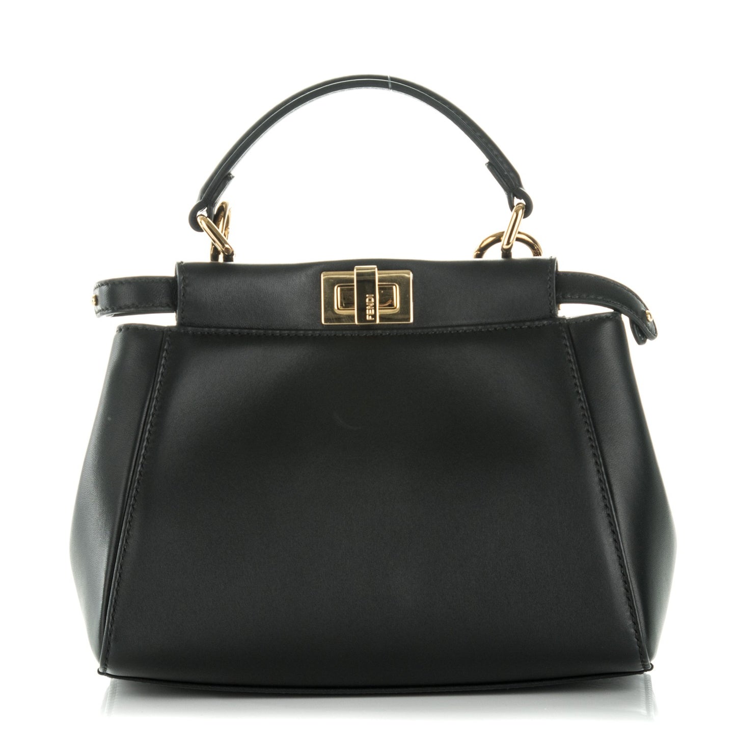 Nappa Mini Peekaboo Iconic Satchel Black