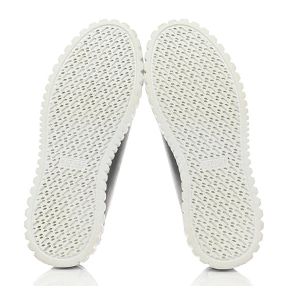 Hermes Metallic Calfskin Cross Sneakers 36.5 5 of 8