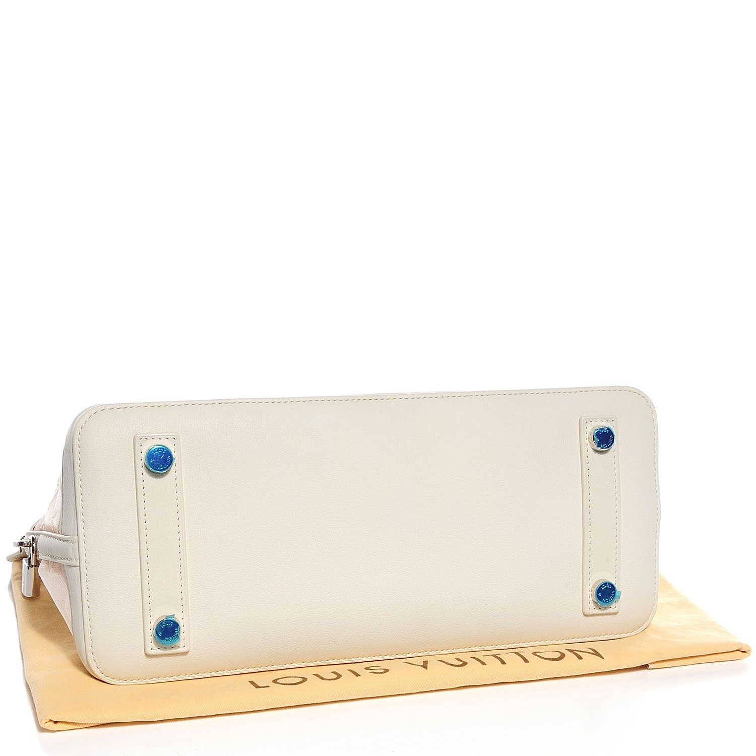 Louis Vuitton Monogram Transparence Lockit East-West White 4 of 7