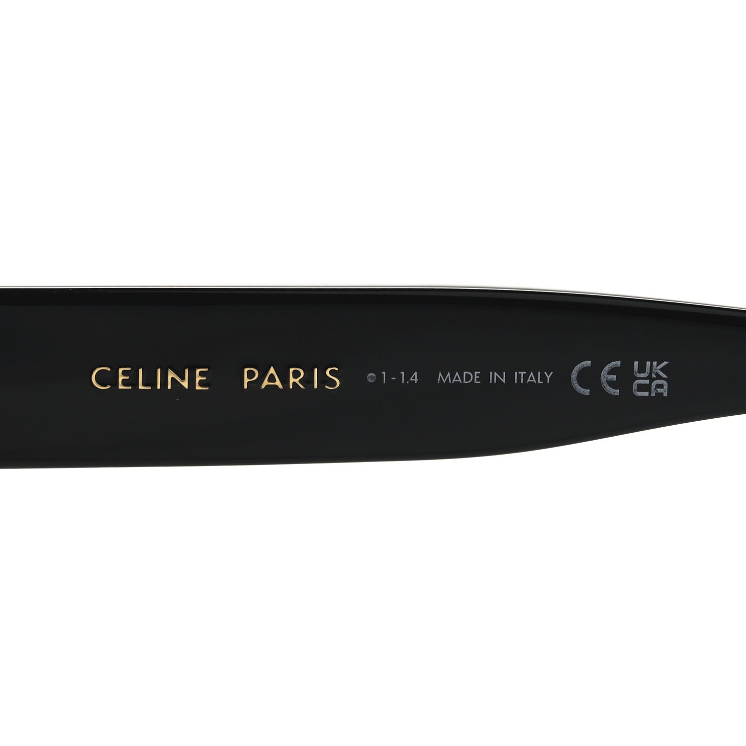 Celine Acetate Triomphe Sunglasses CL 40253I Black 5 of 8