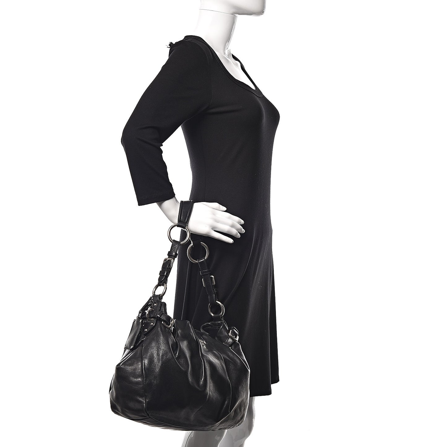 Soft Calfskin Tote Black