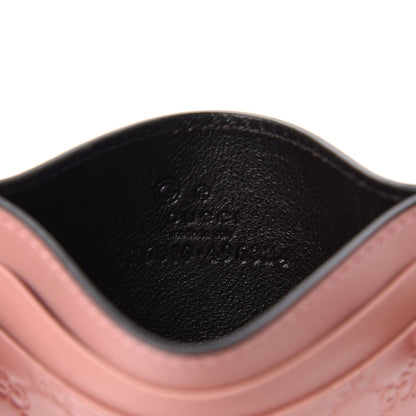 Gucci Microguccissima Card Holder Soft Pink 6 of 7