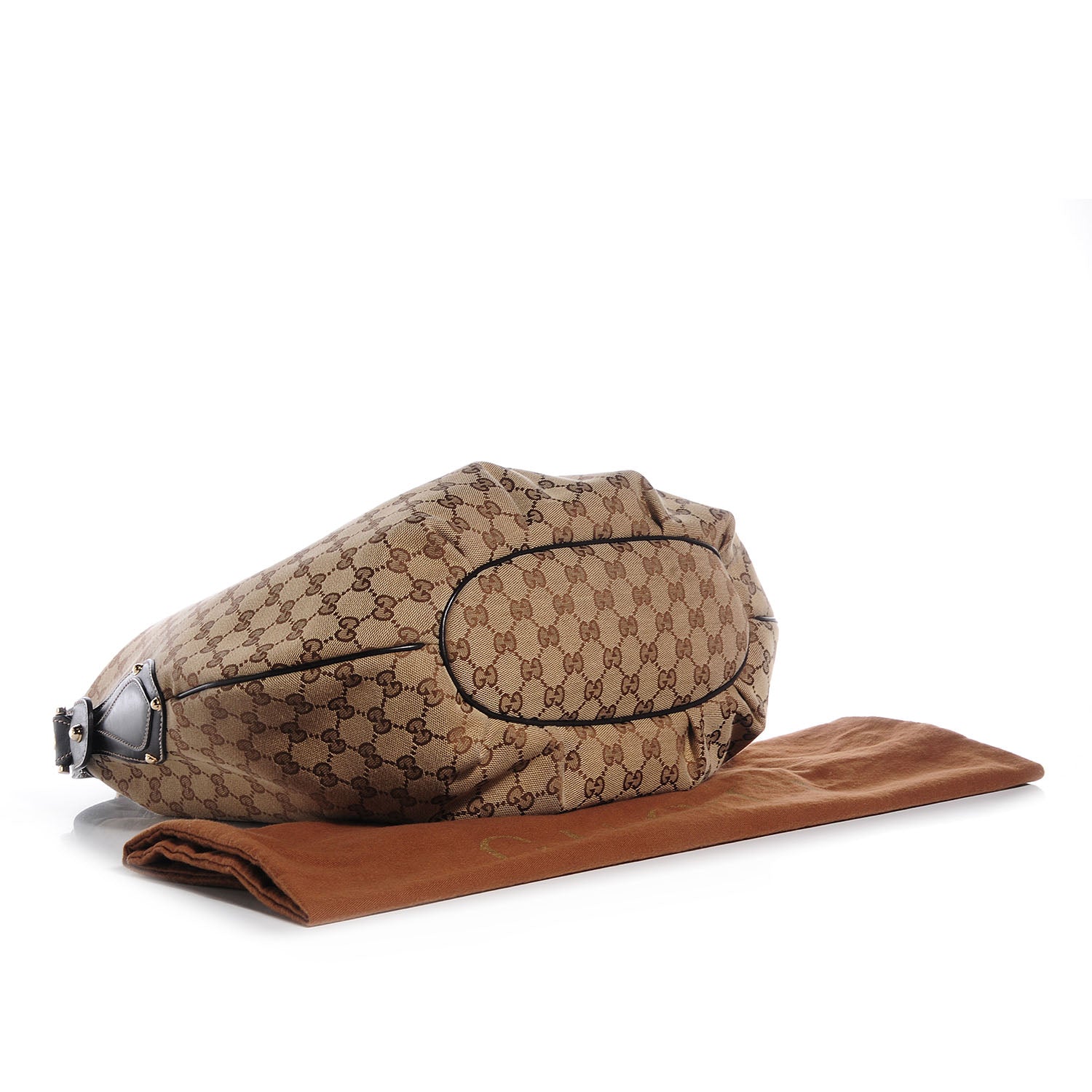 Gucci Monogram Medium Pelham Hobo Brown 4 of 7