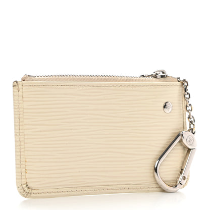 Louis Vuitton Epi Key Pouch Ivory 3 of 10