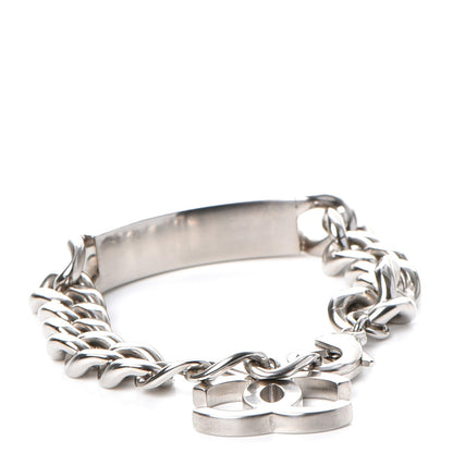 Chanel Chain ID CC Bracelet Silver 4 of 8