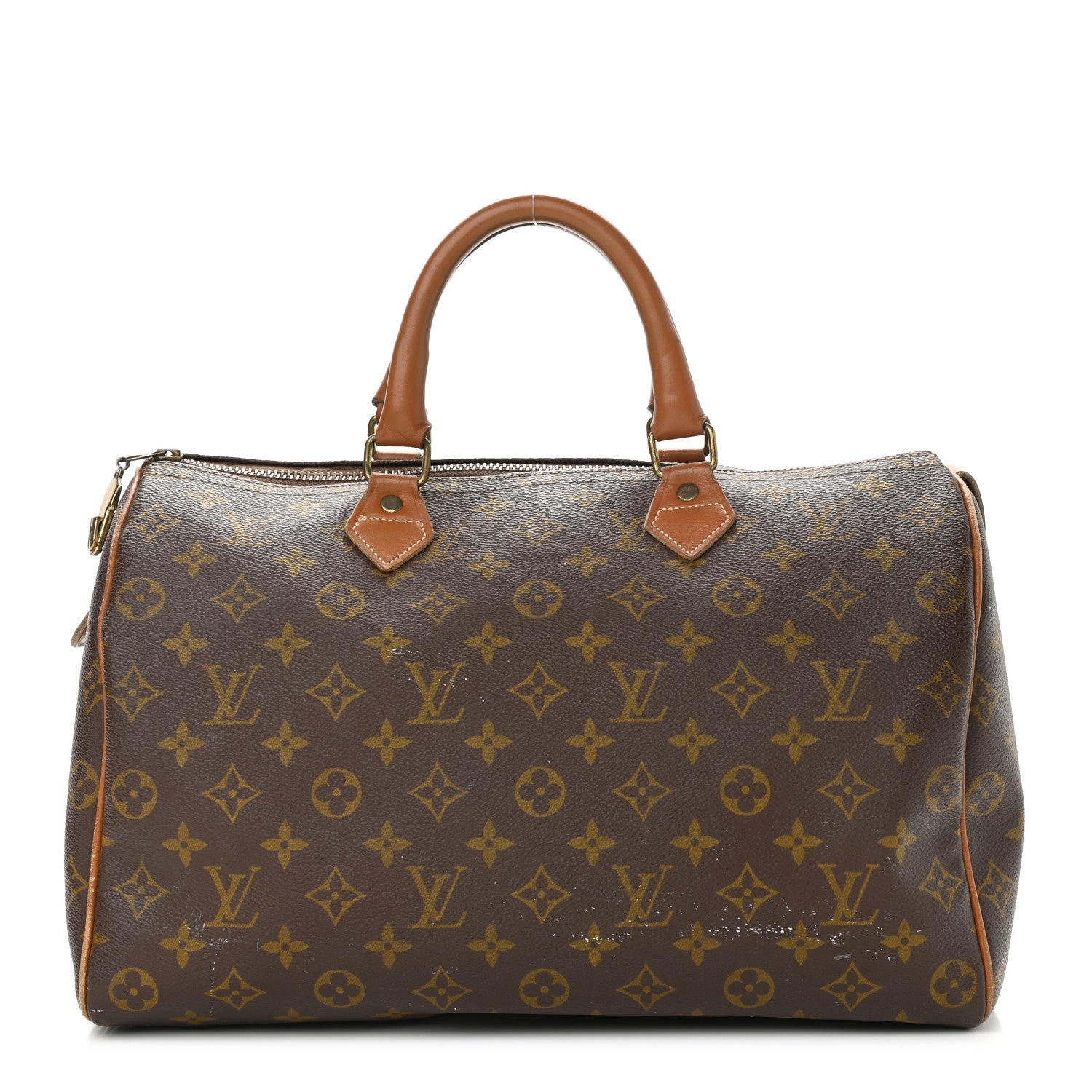Louis Vuitton Monogram French Company Speedy 35 1 of 33