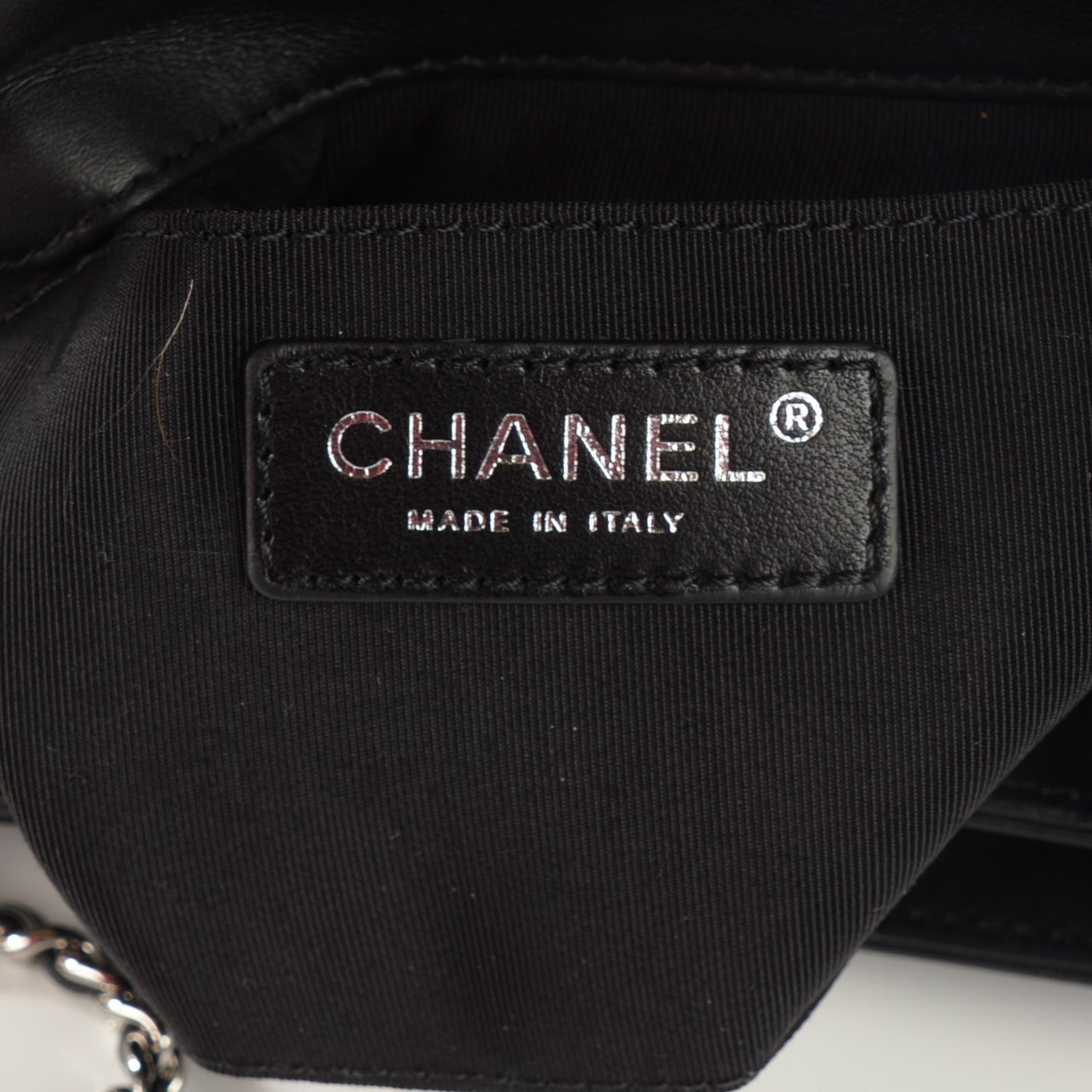 Calfskin Mini Tramezzo Flap Black