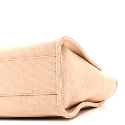 Chanel Mixed Fibers Small Deauville Tote Beige 10 of 11