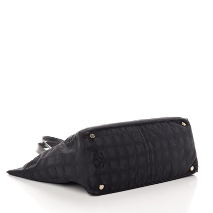 Chanel Nylon Large Travel Tote Black 3 of 9