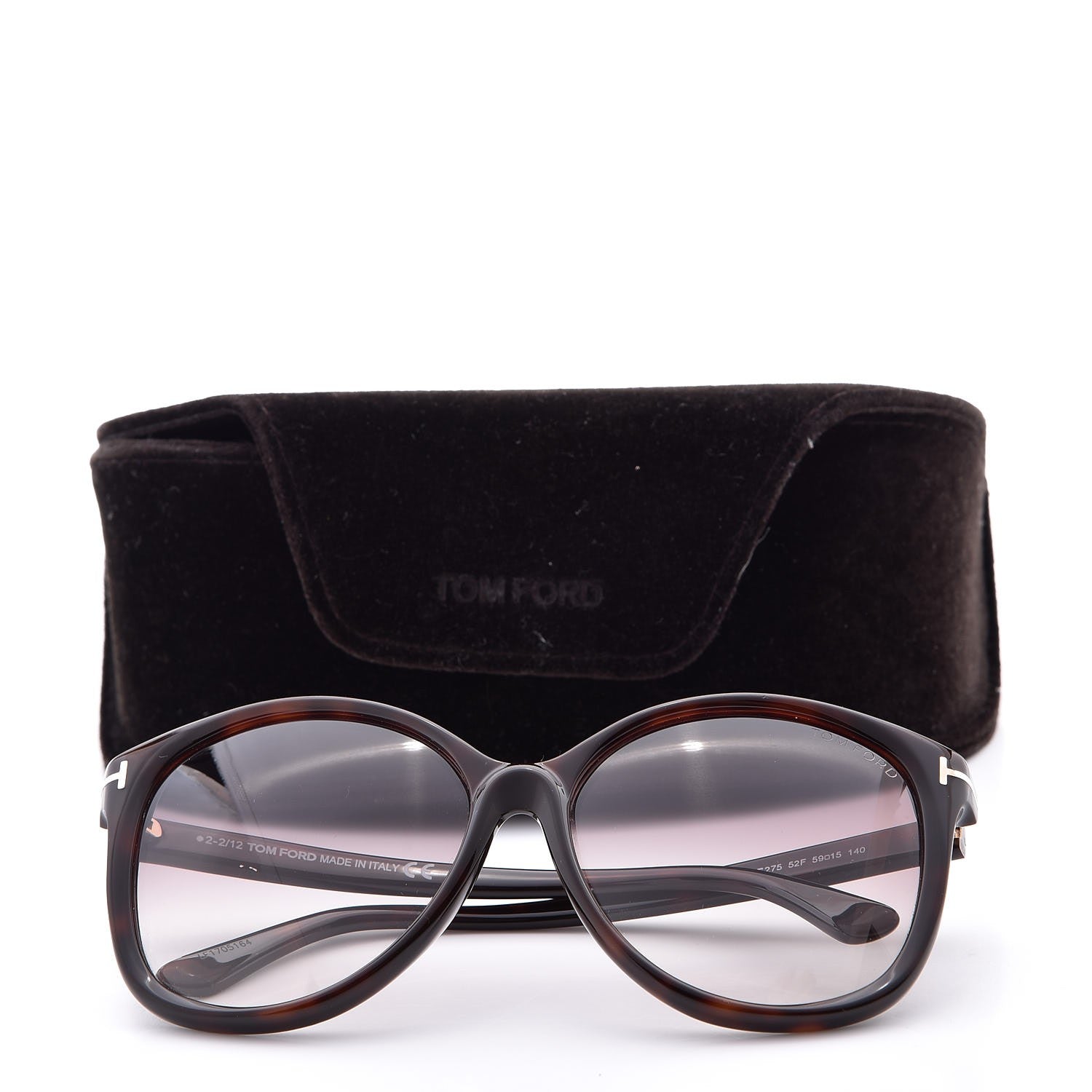Tom Ford Alicia TF275 Sunglasses Havana Brown 8 of 8