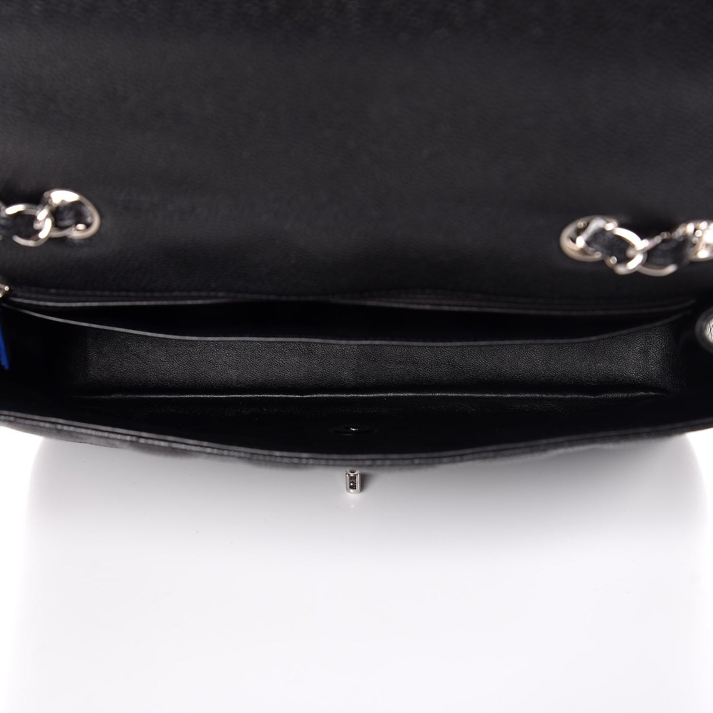 Caviar Quilted Jumbo Single Flap Black