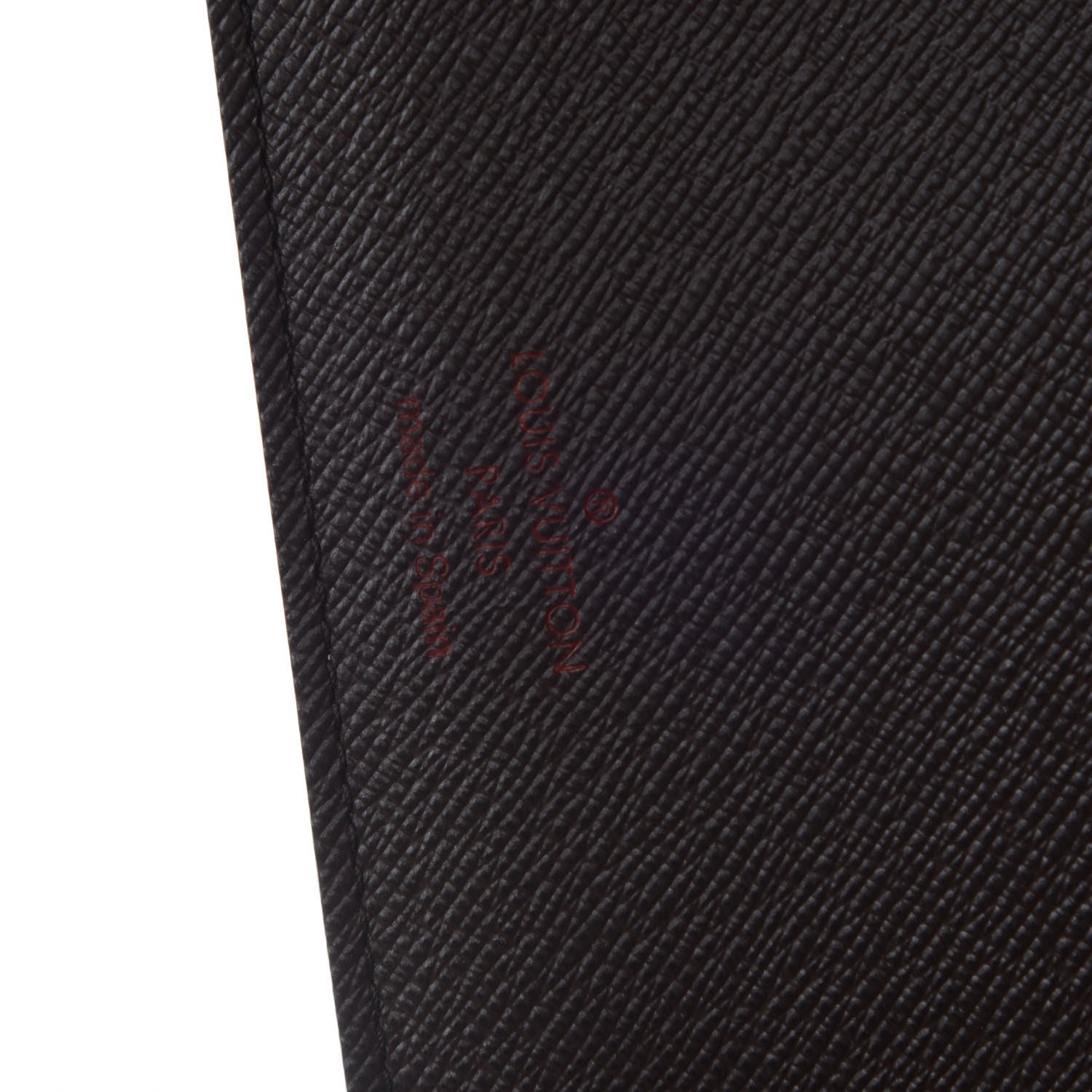 Louis Vuitton Damier Ebene Desk Agenda Cover 6 of 8