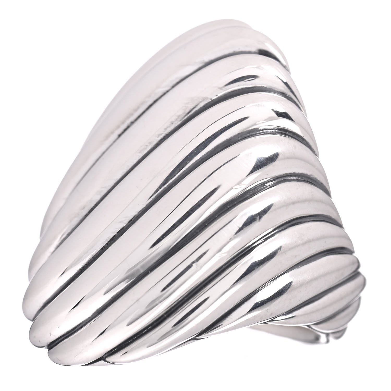 David Yurman Sterling Silver Cable Ring 51 5.75 3 of 5