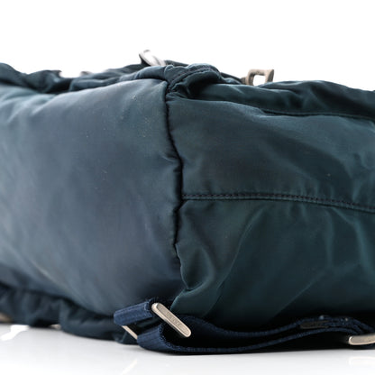 Prada Nylon Vela Small Backpack Green 9 of 16
