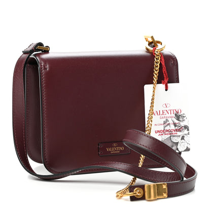 Valentino Garavani X UNDERCOVER Smooth Calfskin Rose Print Small VSling Shoulder Bag Rubin 3 of 9